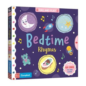 英文原版 Bedtime Rhymes 睡前童谣 英文版 进口英语原版书籍