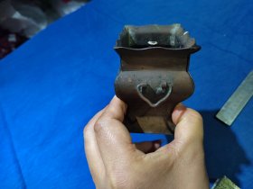 铜制老熏炉，插香熏炉