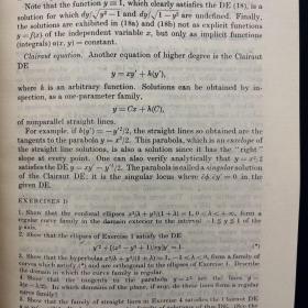 Ordinary Differential Equations 2nd , 常微分方程 第2版 Garrett Birkhoff Gian-Carlo Rota；英文原版