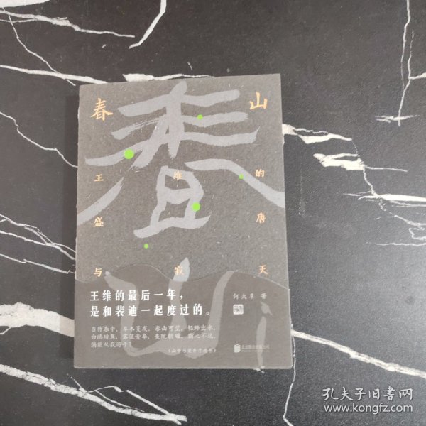 春山：王维的盛唐与寂灭（诗与禅·爱与欲·生与死王维的最后一年，是和裴迪一起度过的。）