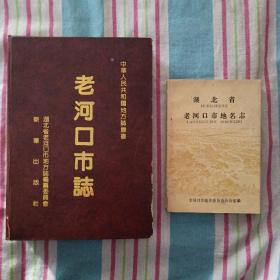 老河口市志 （精装本）