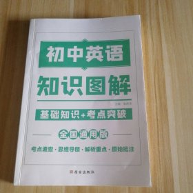 图解初中基础知识大全英语重难点手册全套训练及考点突破初中生初一初三复习资料教辅知识点知识清单资料包知识集锦基础知识手册