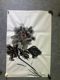墨牡丹，68*45厘米