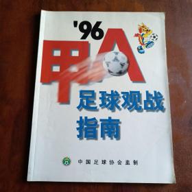 96甲A足球观战指南【一版一印】