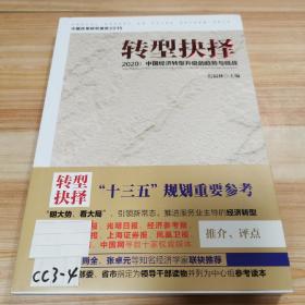 旧书95成新！转型抉择2020 中国经济转型升级的趋势与挑战