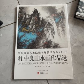 杜中良山水画作品选 未拆封
