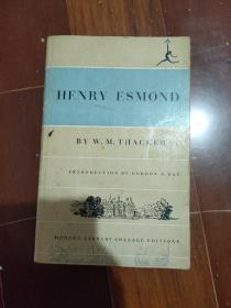 英文 HENRY ESMOND BY W.M.THACKERAY