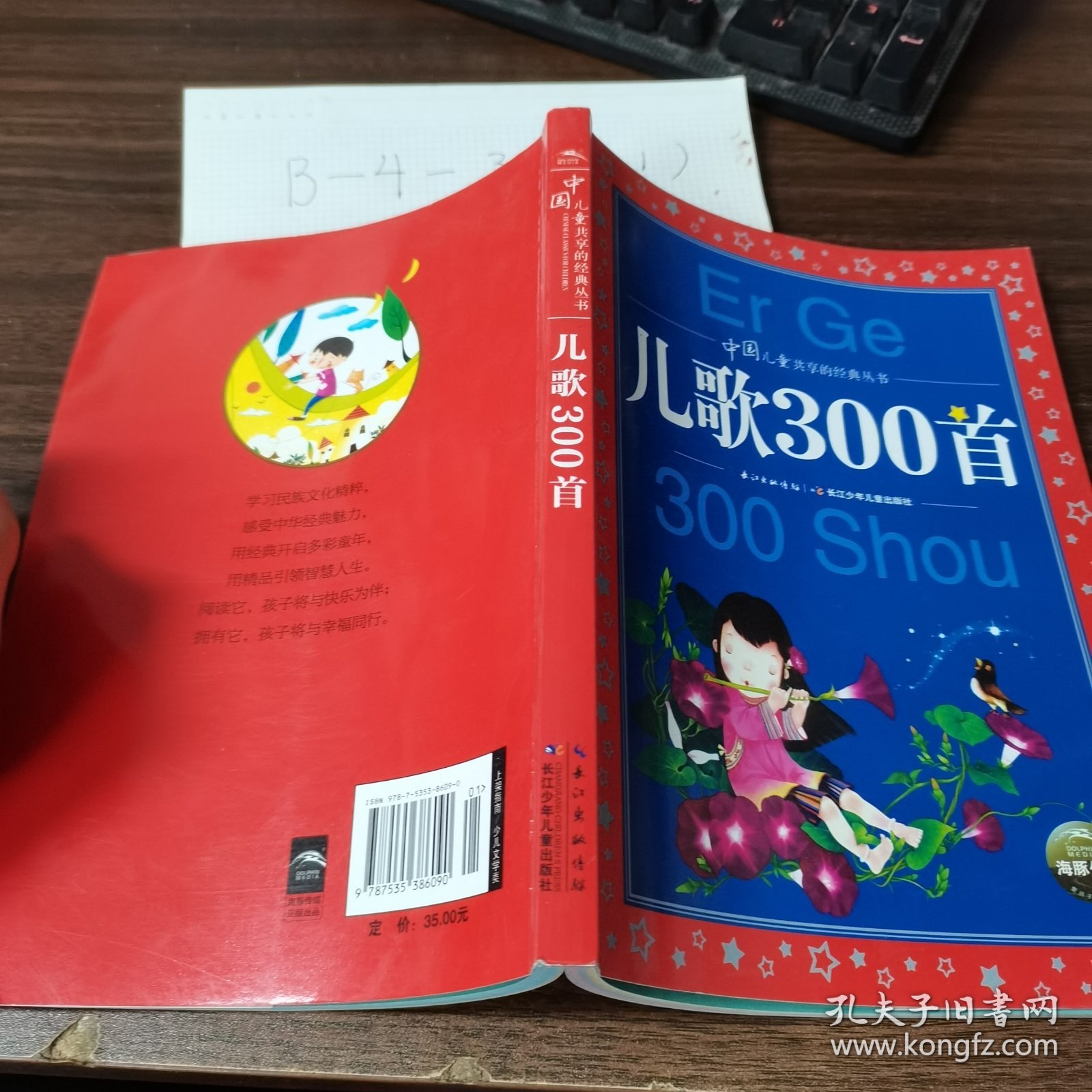 中国儿童共享的经典丛书：儿歌300首