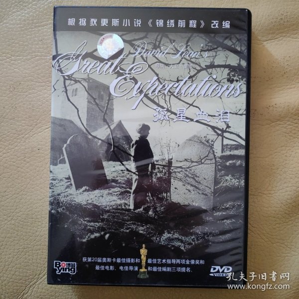 DVD 英国经典电影-孤星血泪（20届奥斯卡获奖影片），1片装，十品