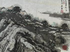 著名画家唐林雄国画作品 师从著名画家潘洁兹，秦岭云，1973年：进入中国美术馆参加美术创作斑，辅导老师有著名画家：潘洁兹，娄师白，周思聪，张仁芝，何镜涵。