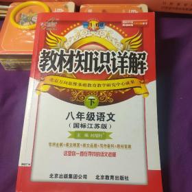 八年级语文 语文版下（2013年1月印刷）教材知识详解