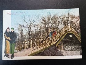 民国哈尔滨彩色明信片，满百包邮。