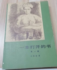 一本打开的书