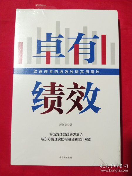 卓有绩效给管理者的绩效改进实用建议段敏静著中信出版社图书