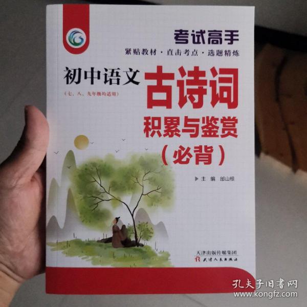 考试高手初中语文古诗文必背积累与鉴赏