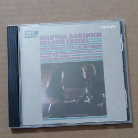 CD：MARTHA ARGERICH NELSON FREIRE- RACHMANINOFF\RAVEL\LUTOSLAWSKI