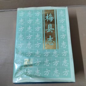 梅县志-16开 精装 厚册 94年一版一印