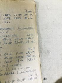 1959年油印本 甘肃清水回族自治县中医经验方采风集 32页（甘肃清水县张家川县名老中医秘方献方，刘中元，刘九思，郭凤楼，马书田，马丙炎，马上达，马效图，崔正清等名医）原版旧书 特殊珍贵资料 售后不退