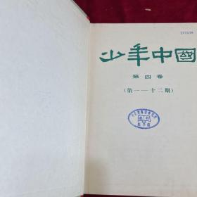少年中国（1，3，4卷）
馆藏书，市面稀少