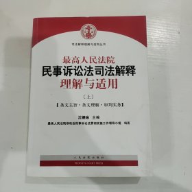 最高人民法院民事诉讼法司法解释理解与适用