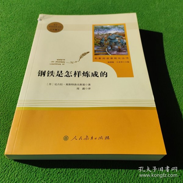 统编语文教材配套阅读 八年级下：钢铁是怎样炼成的/名著阅读课程化丛书