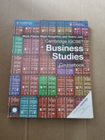 Cambridge IGCSE Business Studies Coursebook with CD-ROM 英文原版 IGCSE商务学生书 Mark Fisher Medi Houghton【中商原?