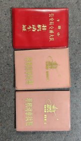 自行车驾驶证（三本合售）