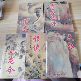 漂泊江湖系列：《倚马桃源》《天恨》《邪侠》《绝杀》《虬龙令》5本合售