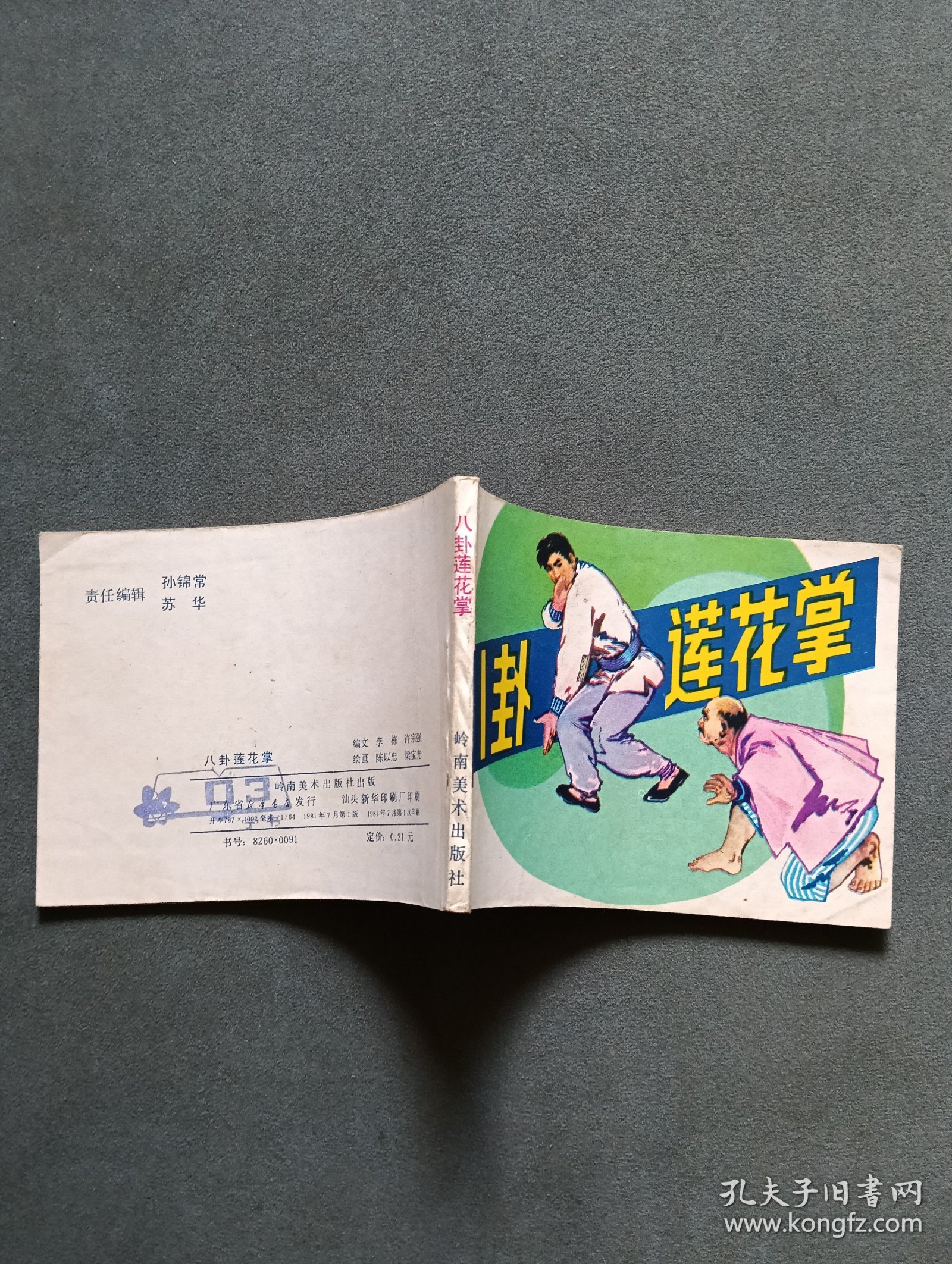 连环画：八卦莲花掌