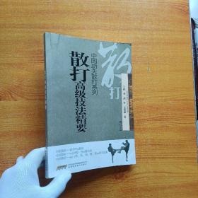 中国功夫散打系列：散打高级技法精要【含光盘一张  内页干净】