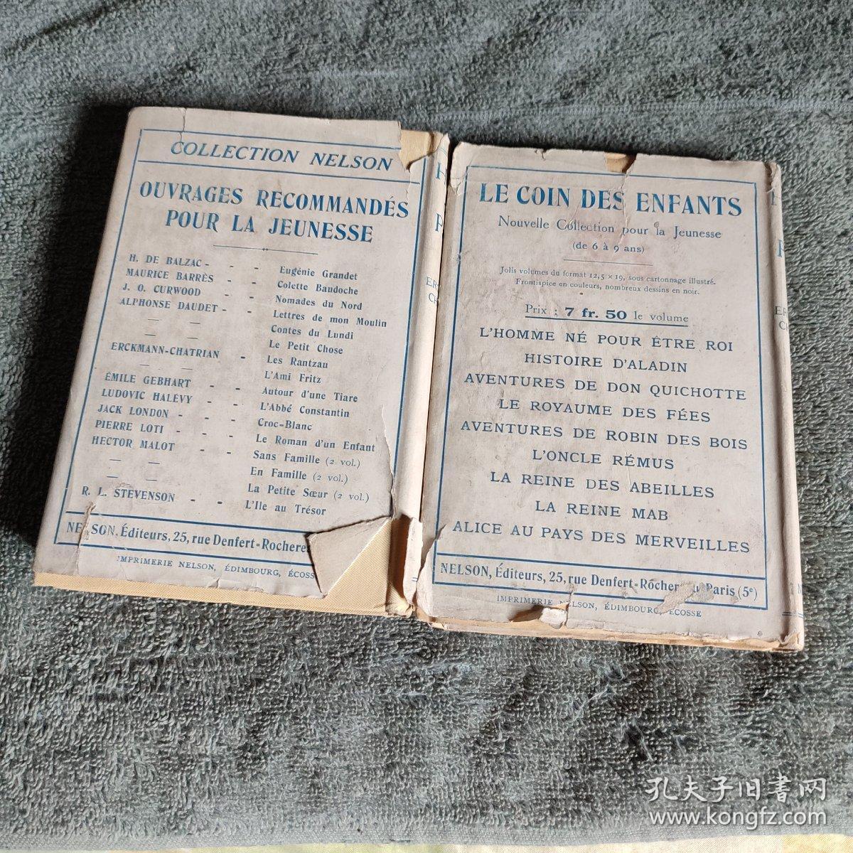 Histoire d`un Paysan Tome 2、3（两册合售）布面精装 1933年民国版 原版 有详图