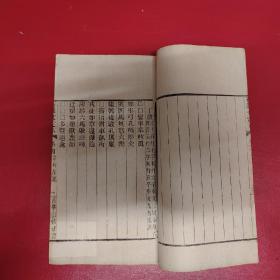 金石古籍：清光绪年间古华山馆刻本《石鼓文定本》2卷4册全，名家旧藏，清刘凝著，上卷为石鼓音训释文,下卷附录古今人辩说及诗歌石鼓刻本。