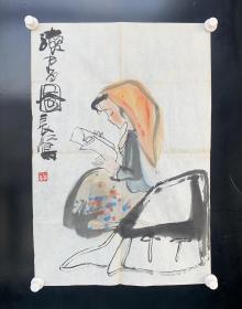 翁长江：1961年生于黑龙江林囗县，绘画山水人物皆能，尤擅画人物，他的画意境悠远，禅意十足且超凡脱俗。现供职于中央文化管理干部学院，曾应邀为文化部、国家发改委、外交部、铁道部等单位作画。作品被国内外多家美术馆和个人收藏。代表作品有：《华山图》《读书图》《春牛图》等