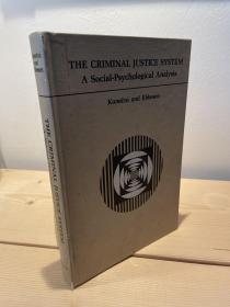 英文 the criminal justice system 犯罪公正系统：社会心理学分析