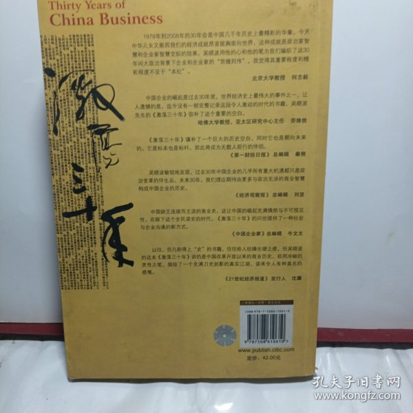 激荡三十年（下）：中国企业1978-2008