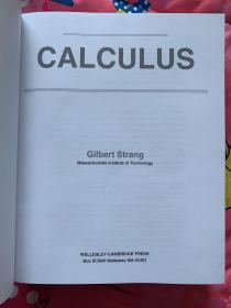 现货 Calculus  英文原版 Gilbert Strang  微积分 MIT教材 麻省理工大学