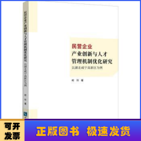 民营企业产业创新与人才管理机制优化研究：以湖北咸宁高新区为例