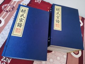 江苏常州胡氏宗谱 武进胡氏宗谱 晋陵胡氏孝思堂藏版 全二函二十本 典雅宏阔线装本 图文详实工艺精