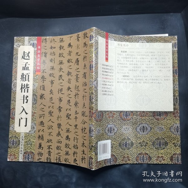 赵孟頫楷书入门