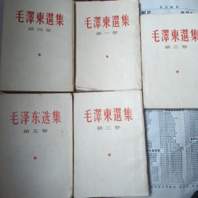 毛泽东选集全五卷竖版