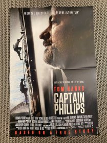 【电影海报】外文版CAPTAIN PHILLIPS和“我想和你好好的”.《看电影》杂志赠送版（4开本全彩双面印刷）