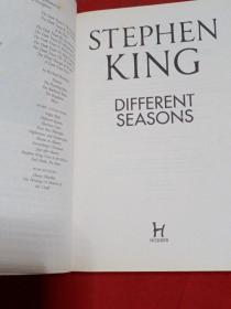 Different Seasons （9781444723601）