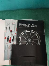 FROM THE RACETRACK ONTO THE ROAD.ABT SPORTSLINE.【ABT奥迪系列宣传册】ABT R8+AS8+Q7+Q5+POLO+GOF6+A5+A4+A3+SCIROCCO【共11本合售】