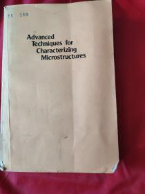 ADVANCED TECHNIQUES FOR CHARACTERIZING NICEOSTRUCTURES