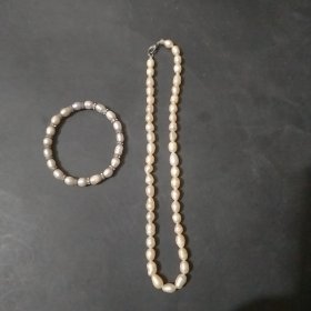 老珍珠项链手串
