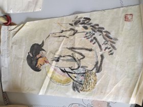 陈惠芳人物画6买一赠二)