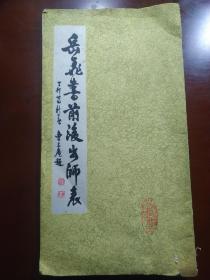 岳飞书前后出师表