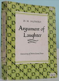 《笑的论证》Argument of Laughter，无划线无笔记，九五品