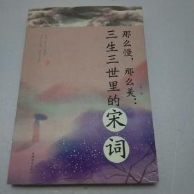 那么慢，那么美 : 三生三世里的宋词