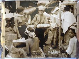 【老照片】《旅行家》杂志民国老照片 荅厘（今巴厘岛）印象之少女照片2张 巴厘岛民间风物